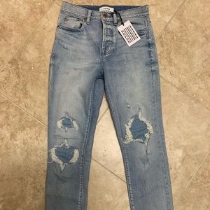 PISTOLA Size 25 Nico High Rose Jeans